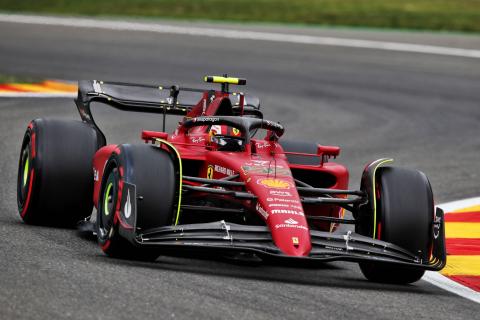 Sainz leads Ferrari 1-2 in FP1 as F1 returns to action at Spa
