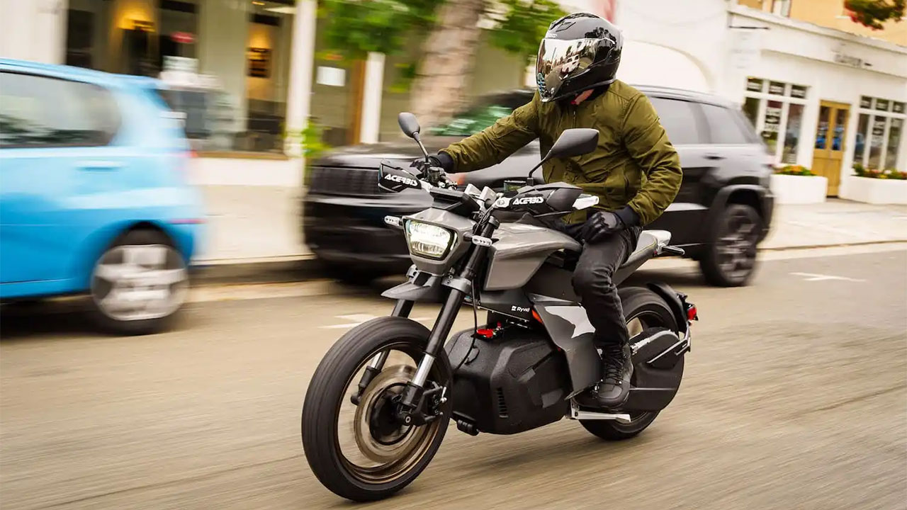 İddialı elektrikli motosiklet “Ryvid Anthem” için çıkış yapıldı