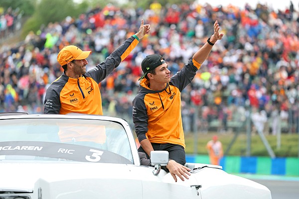 McLaren: “Ricciardo, Norris’in seviyesini yükseltmesine yardım etti”