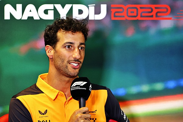 Ricciardo, Formula 1 kariyerinde Perez gibi hızlı bir dönüş umuyor