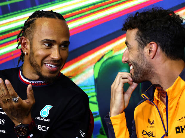 Hamilton: Ricciardo “viel zu talentiert” für Mercedes-Reservefahrer-Rolle