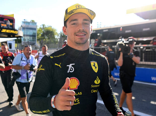 Leclerc: Poleposition in Monza “eine große Überraschung”