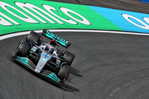 Russell leads Mercedes 1-2 in FP1 as Verstappen breaks down