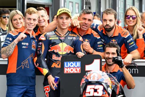 San Marino Moto3: Oncu braves the rain for Misano pole position