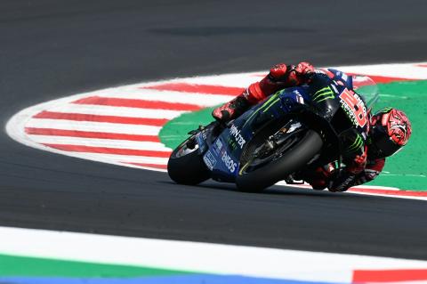 ‘Frustrated' Quartararo: 'That was the limit, I could not fight’