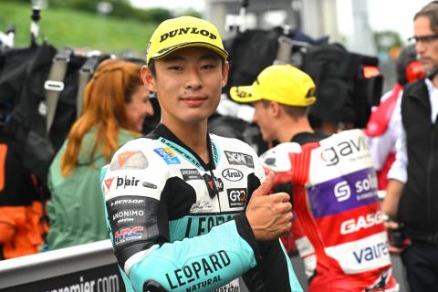 Motegi Moto3: Suzuki battles the elements for home pole