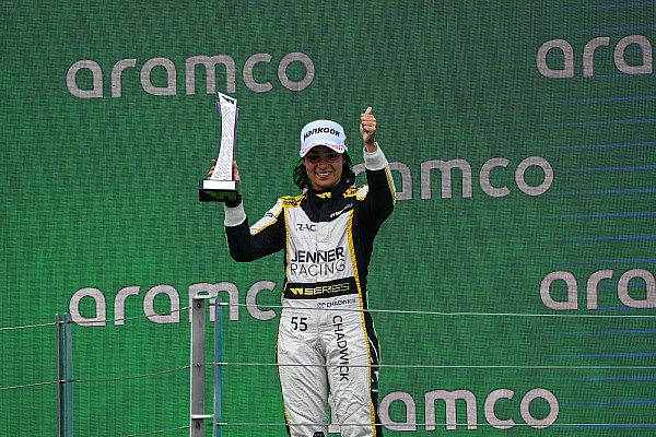 Chadwick, beş sene içinde Formula 1’de yarışmayı planlıyor Chadwick, beş sene içinde Formula 1’de yarışmayı planlıyor