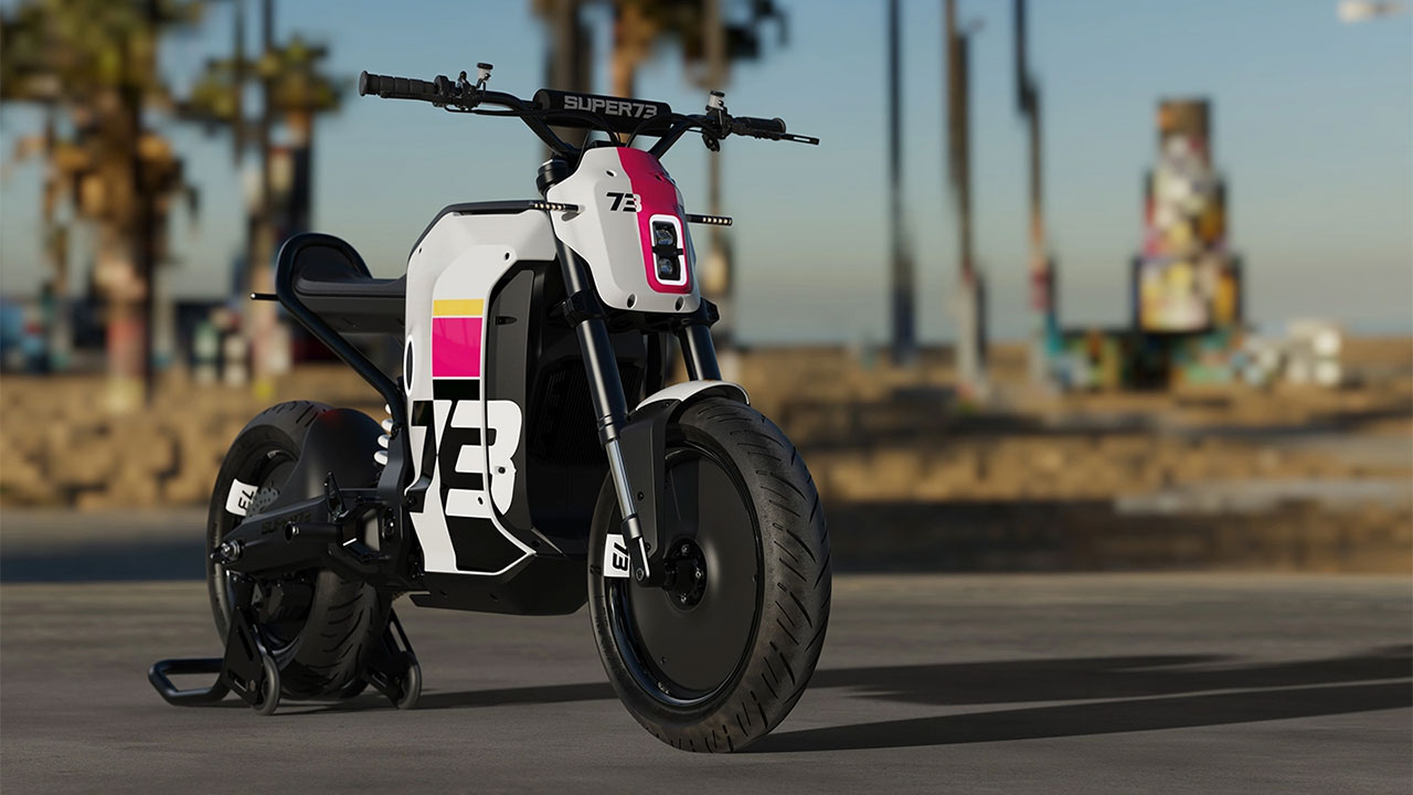 Elektrikli motosiklet Super73 C1X videoda boy gösterdi