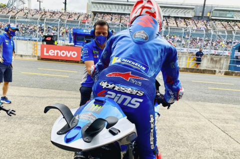 Alex Rins cut a deal with Suzuki to get ‘rabbit ear’ rear wings