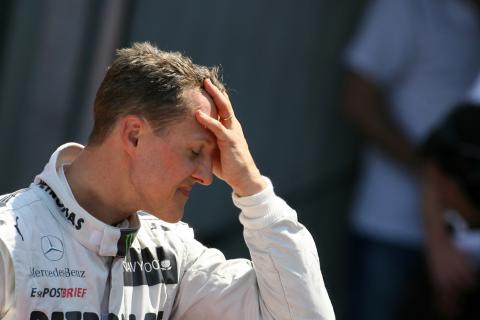 Michael Schumacher’s nephew breaks his back in fireball crash