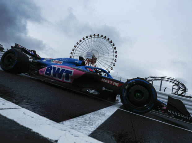 Formula 1-Training Suzuka: Fernando Alonso holt Bestzeit im Regen