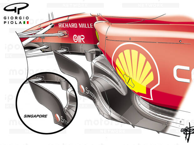 Ferrari: Der neue Unterboden für Suzuka unter der Lupe