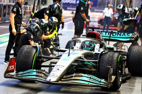 This is what Mercedes say about their terrible W13 car
