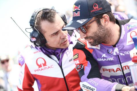 Zarco reunites with Moto2 crew chief, Rigamonti joins Bastianini for 2023