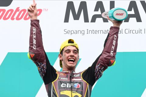 Malaysian Moto2: Victory for Arbolino as Ogura crashes out