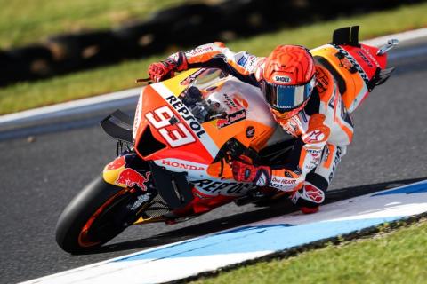 Marc Marquez’s Honda grows ‘tails’, working for the future