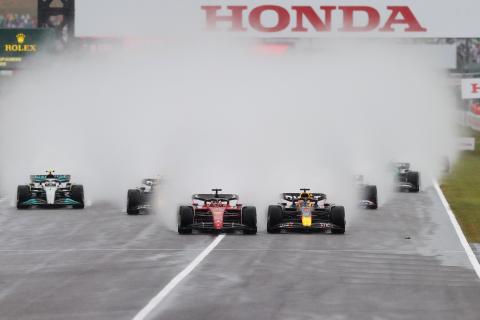 F1 Japanese GP red-flagged after chaotic start amid worsening rain