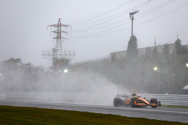 Norris, Sainz ve Perez, piste giren çekiciye tepki gösterdi