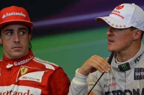 Alonso: Michael Schumacher returned less than 100% – I didn’t know I’d be fast