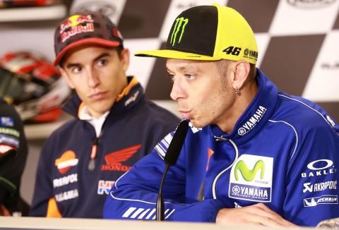 Valentino Rossi reopens rift with Marc Marquez: “He just looks bad…”