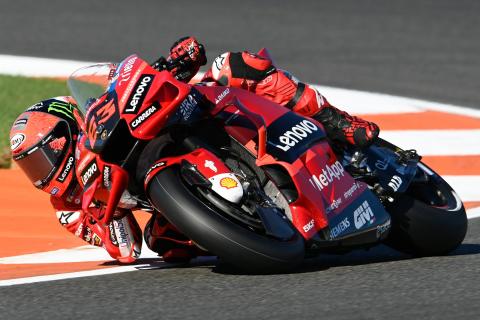 Rins wins in Valencia as Bagnaia is crowned MotoGP champion
