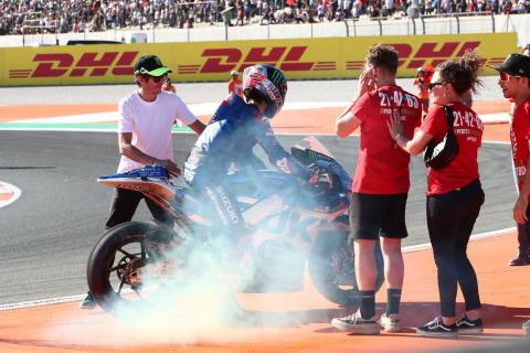 Rins: ‘A lot of emotions came to me, I was crying saying goodbye on the grid’