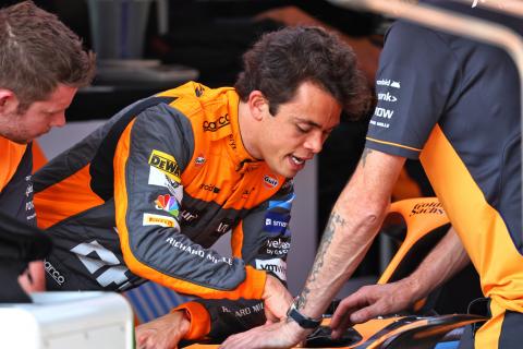 De Vries has McLaren seat fit after Norris hit with food poisoning