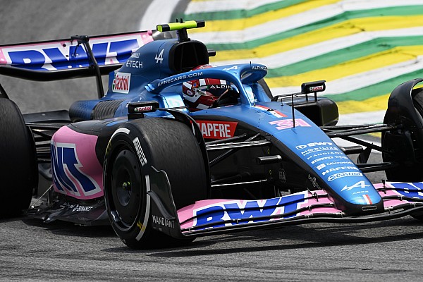 Brezilya GP: 2. antrenmanın lideri Ocon, Perez 2.