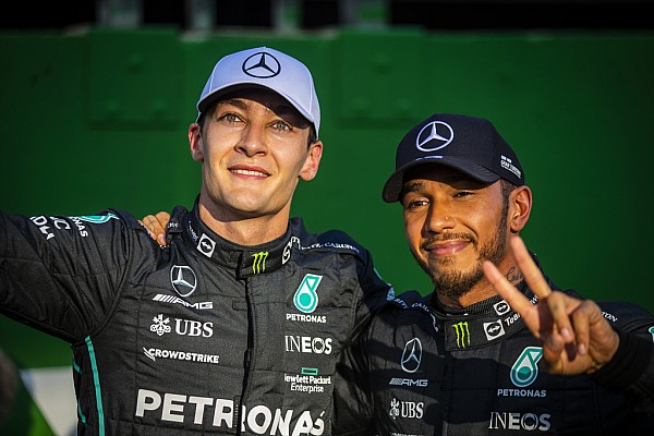 Hamilton ve Russell, Mercedes’e galibiyet getirmek için birlikte çalışma sözü veriyor