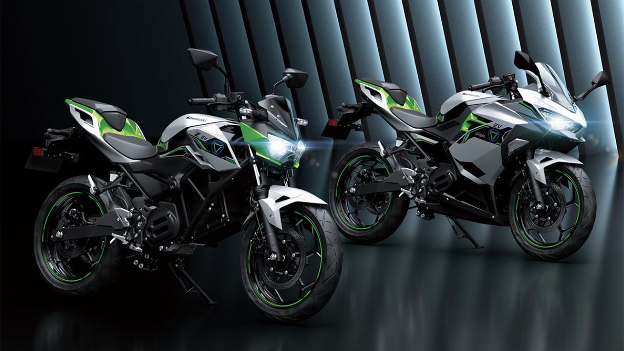 Kawasaki Ninja EV ve Z EV elektrikli motosiklet modelleri görücüye çıktı