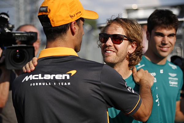 Ricciardo: “2022’de yaşadığım zorluklarda Vettel gerçek bir dost gibi davrandı”
