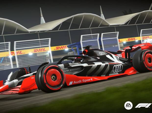 Audi-Auto in der Formel 1: Virtuell gibt’s das schon jetzt!