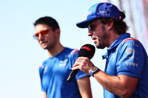 ‘Won’t happen in another 100 years’ – Alonso fires dig at ex-teammate Ocon