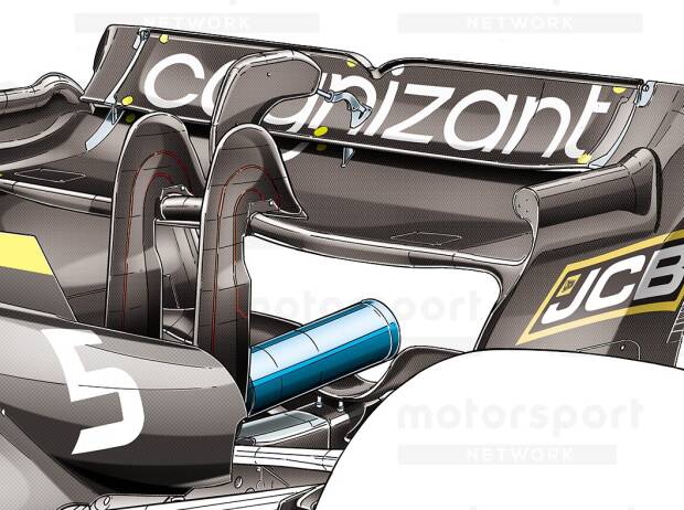 Formel-1-Technik: So haben sich die Heckflügel 2022 verändert Formel-1-Technik: So haben sich die Heckflügel 2022 verändert