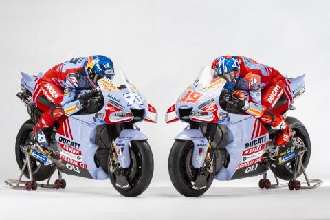 FIRST LOOK: Gresini adds red for 2023 MotoGP livery