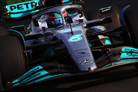 Russell has ‘every hope’ Mercedes can fight for F1 2023 title