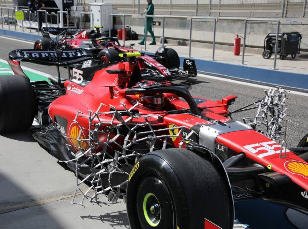 Formula 1-Tests Bahrain: Delle bei Ferrari sorgt für Gesprächsstoff