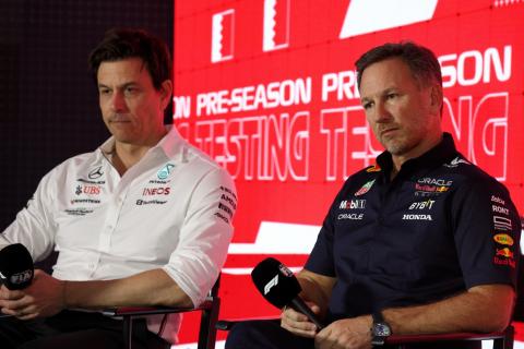 Horner wary of Wolff’s “plotting” as Mercedes look to “fight back” in 2024