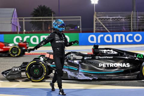 Setback for Mercedes as Russell breaks down | Zhou ends day two fastest