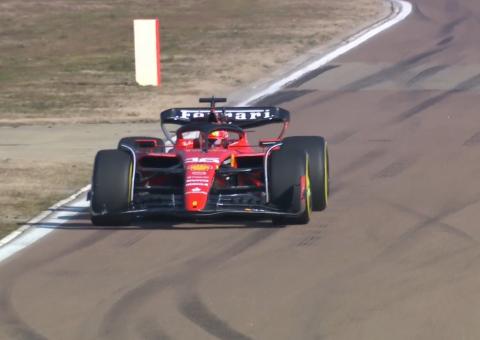 ‘Good signs already’ – Leclerc’s first impression of Ferrari’s new F1 car
