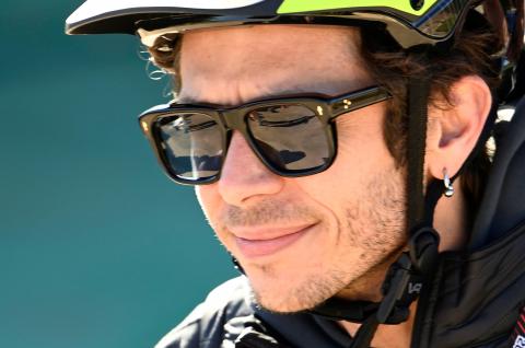 Valentino Rossi joins VR46 riders on track at Misano