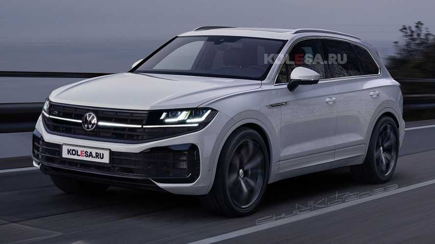 Makyajlı VW Touareg’in resmi olmayan render görsellerine bakıyoruz