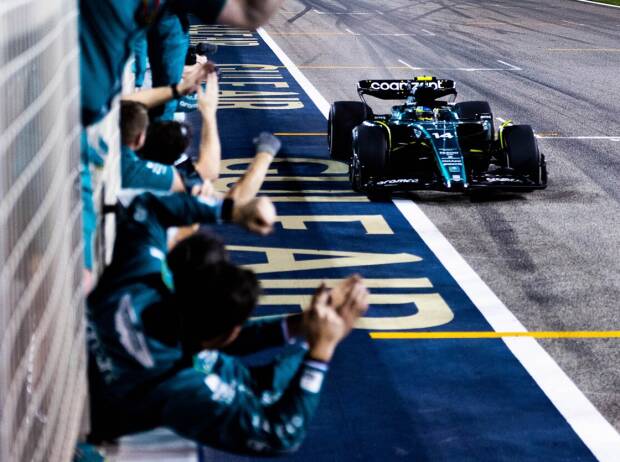 Daten analysiert: Aston Martin im Rennen zweite Kraft hinter Red Bull?