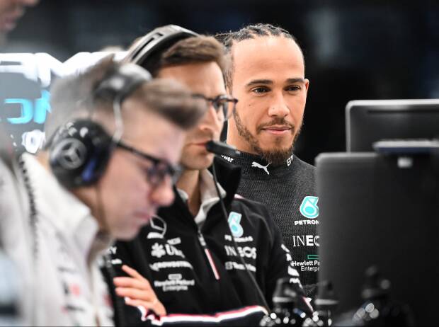 Toto Wolff: Warum Lewis Hamilton mit dem W14 nicht ans Limit gehen kann