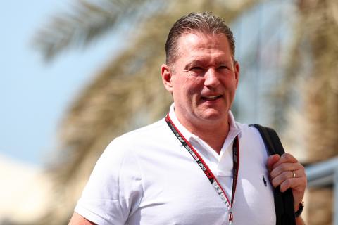 Awkward moment Jos Verstappen blanked Sergio Perez hints at underlying tension