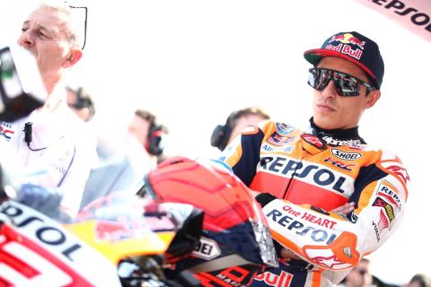 Marquez returns to gym as comeback looms – but penalty still undecided