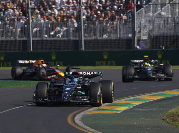 Mercedes: George Russell hätte in Melbourne gewinnen können