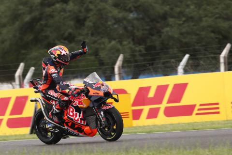 Jack Miller: Mega race from Brad, I couldn’t believe it!