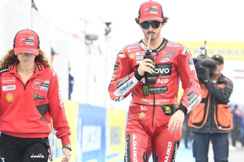 Tardozzi: ‘We can’t crucify’ Bagnaia, ‘he has matured from the mistakes’
