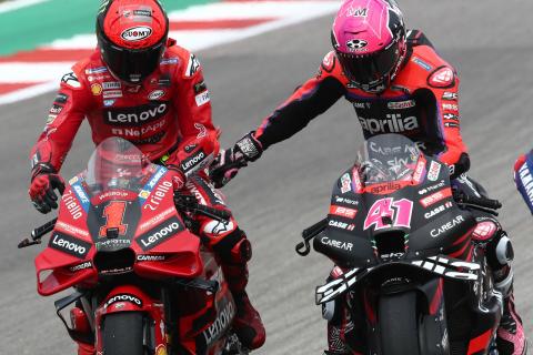 Ducati and Aprilia bosses clash: “Eight bikes? It’s absolutely fair”